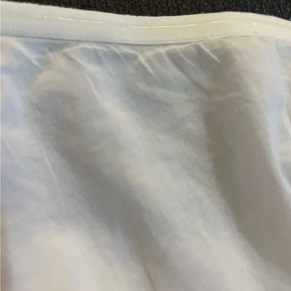 NWT- J.Crew One-Shoulder White Linen Tie-Shoulder Shift Dress - Picture 10 of 10